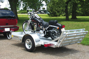 Motorcyle Trailer Open